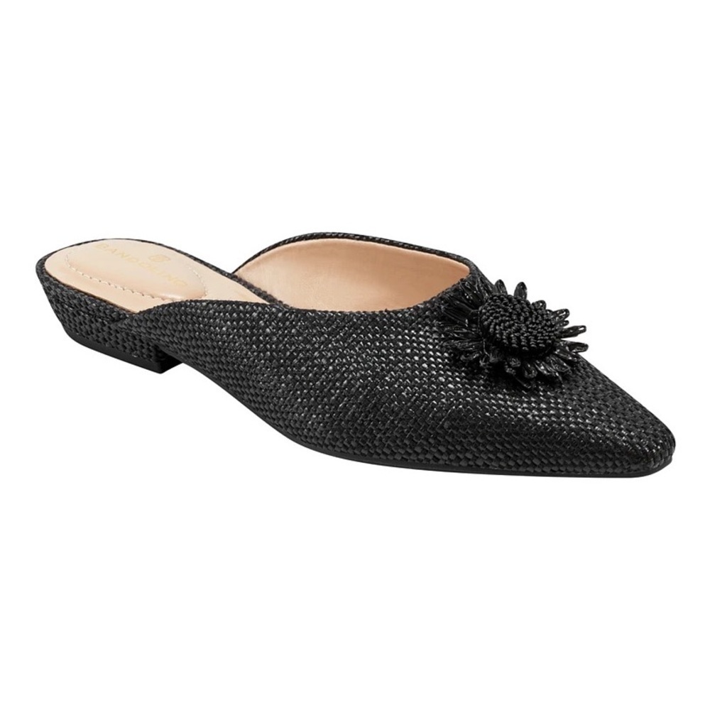 Women's Shay Sunflower Detail Flat Dress Mules